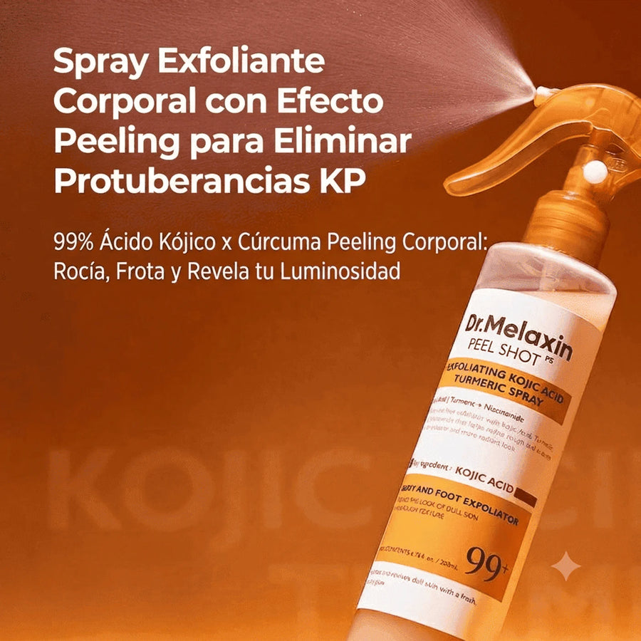 Dr. Melaxin Peel Shot — Spray Exfoliante Corporal 200 ml