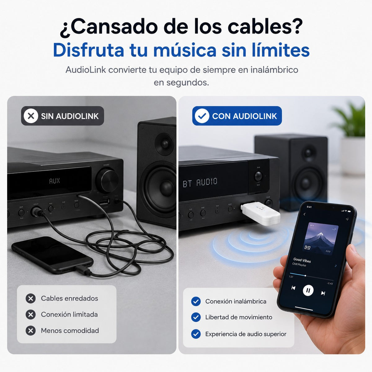 Receptor Bluetooth USB — Convertí Cualquier Equipo en Inalámbrico 🎵 — 4