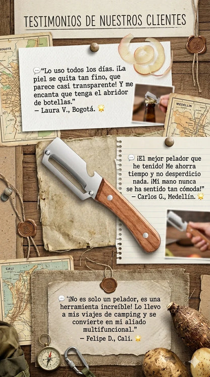 Pelafino Pro 2 en 1 — Pelador Premium (Oferta 2x1) 🔪