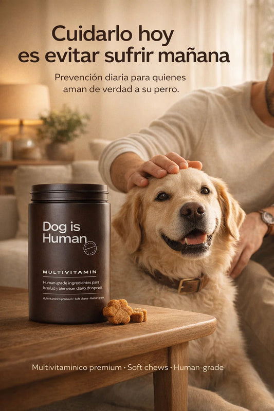 Dog is Human — Multivitamínico Probiótico Premium para Perros 🐶
