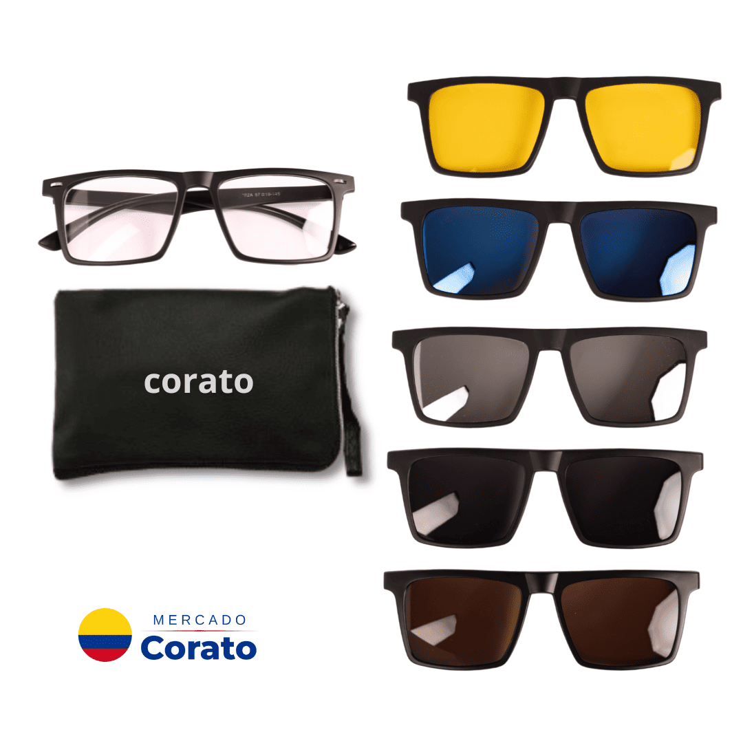 Gafas 6 en 1 Horizon — Lentes Intercambiables 🕶️