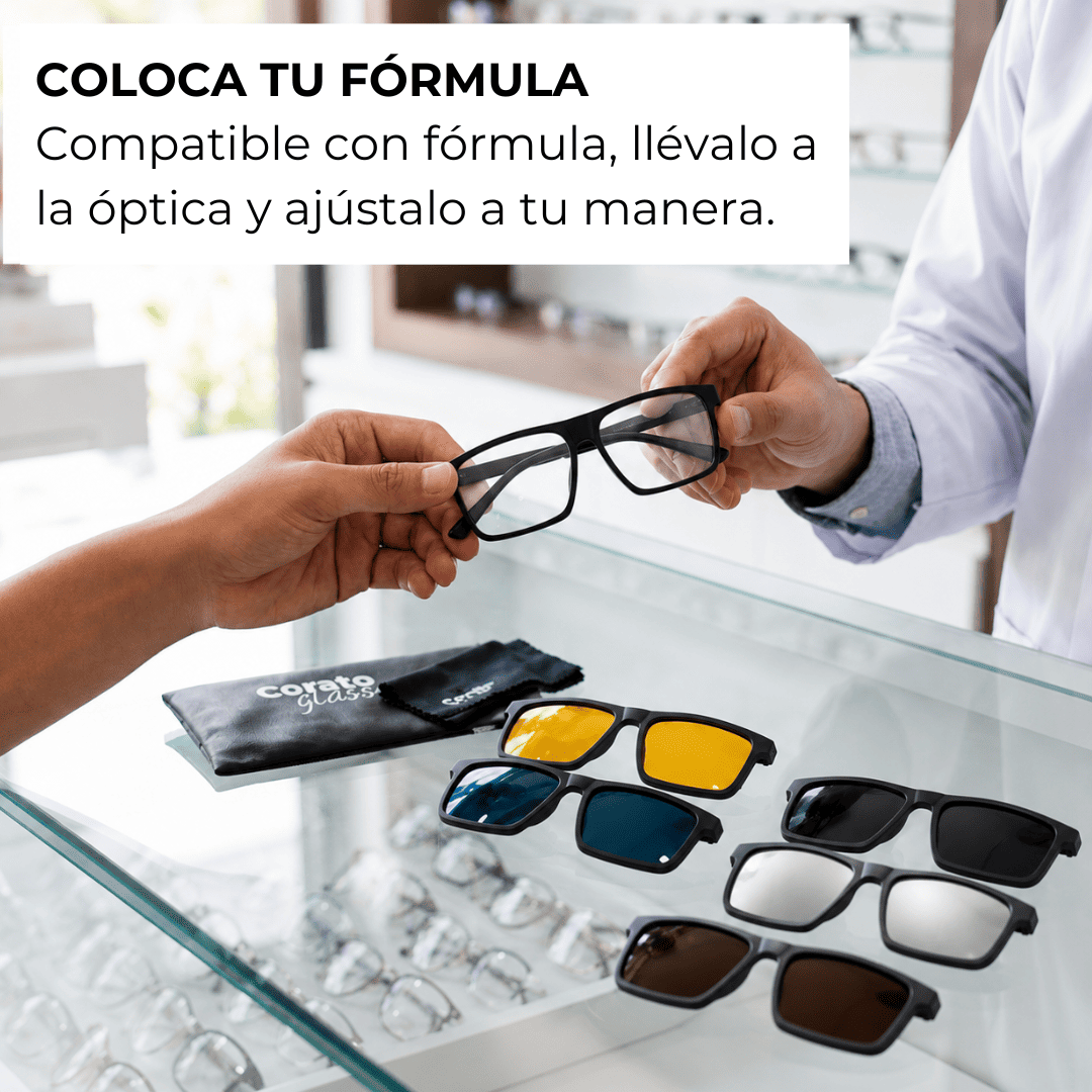 Gafas 6 en 1 Horizon — Lentes Intercambiables 🕶️