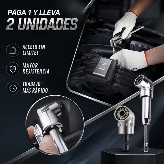 Adaptador de Taladro Grande + Pequeño — Acceso Sin Límites 🔧