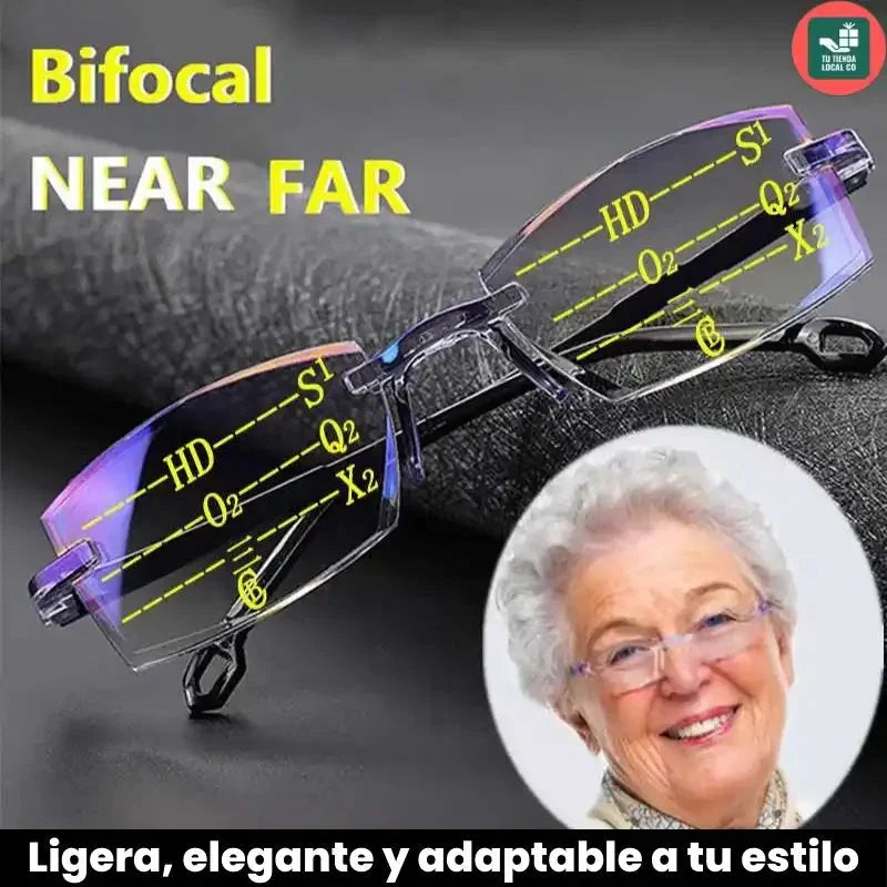 Gafas Bifocales TR90 👓 Enfoque Progresivo · Oferta 2x1 + Estuche
