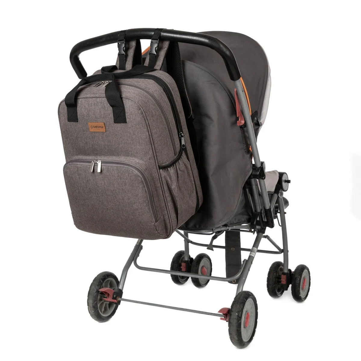 BabyNest Bag 3 en 1 · Bolso Pañalera con Cuna Portátil