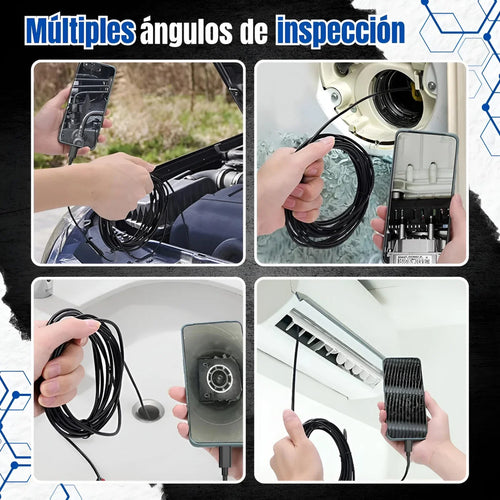 Cámara Endoscópica FlexiVision Pro® — Inspección para tu Celular (2x1)