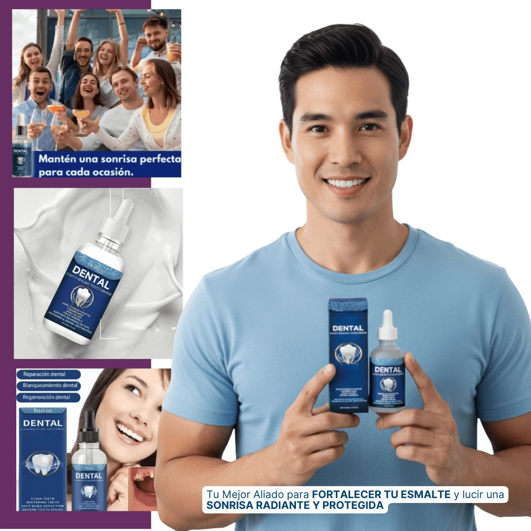 Dental Cavity — Gotas Dentales de Blindaje y Remineralización