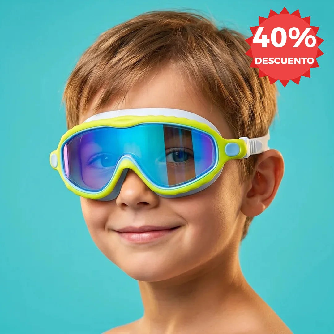 Gafas de Natación para Niños 🥽 Antivaho · Sin Fugas