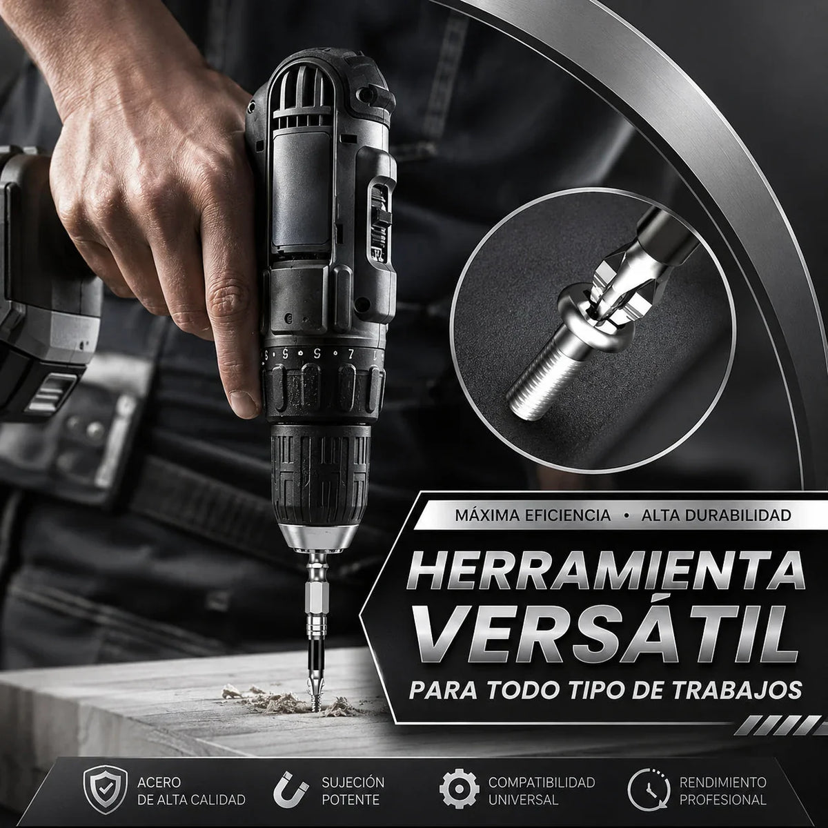 Kit Brocamax® — Brocas Autoperforantes de Acero S2