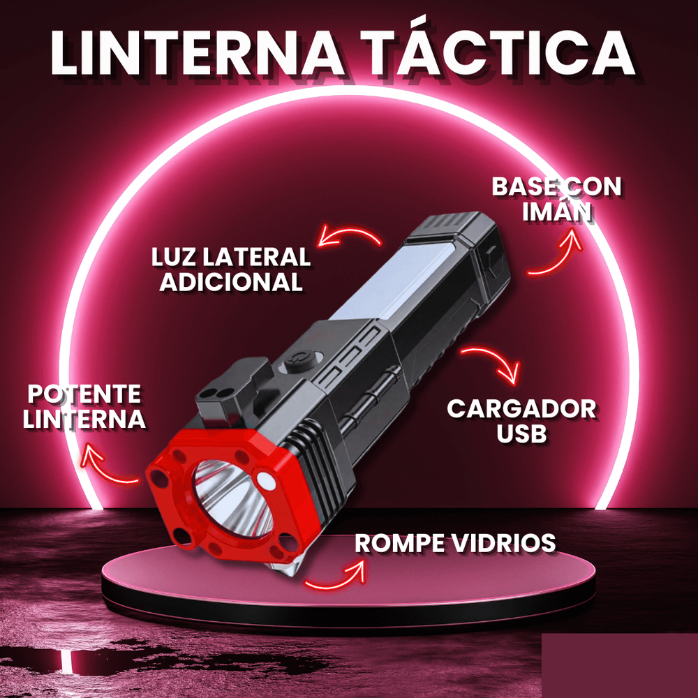 Funciones linterna táctica