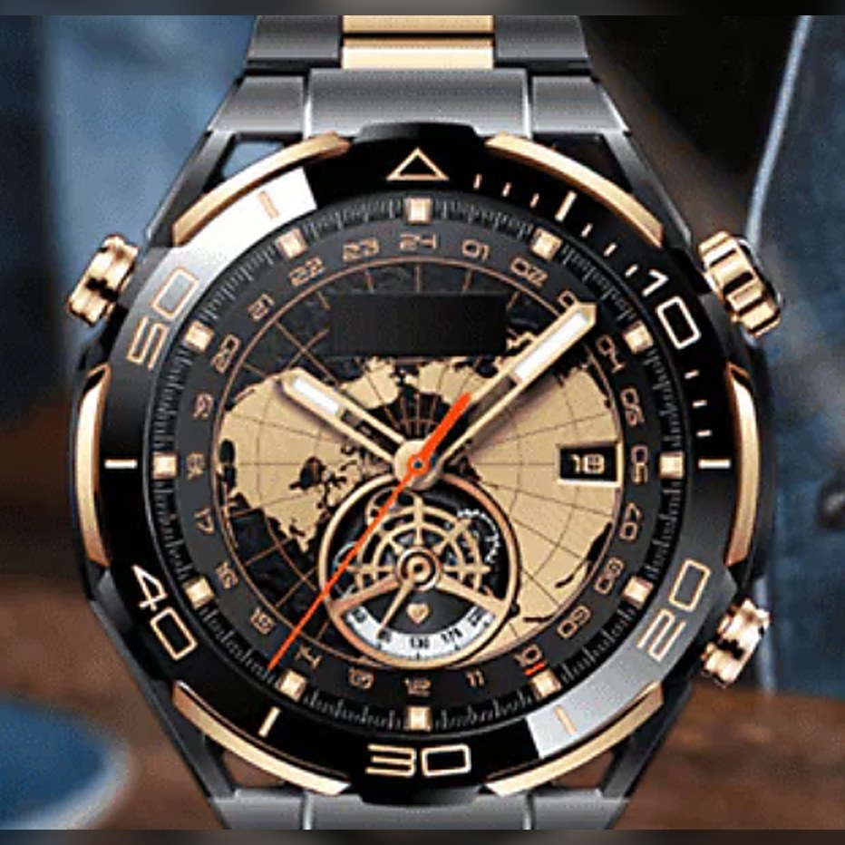 Smartwatch con Llamadas ⌚ Bluetooth, Localización y Acabado en Oro — 2