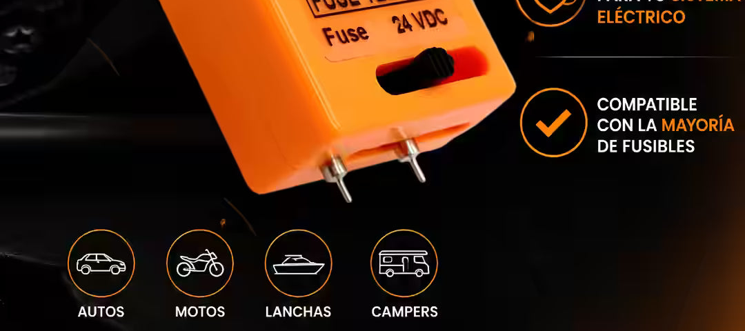 Probador de Fusibles FuseGuard — Encontrá la Falla Eléctrica en Segundos