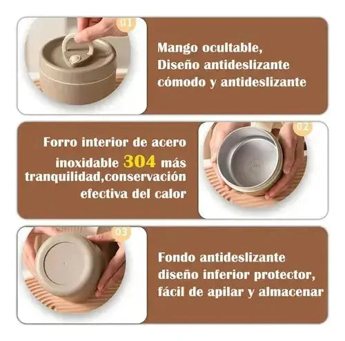 Lonchera LunchBox Pro – Comida caliente hasta 3 horas