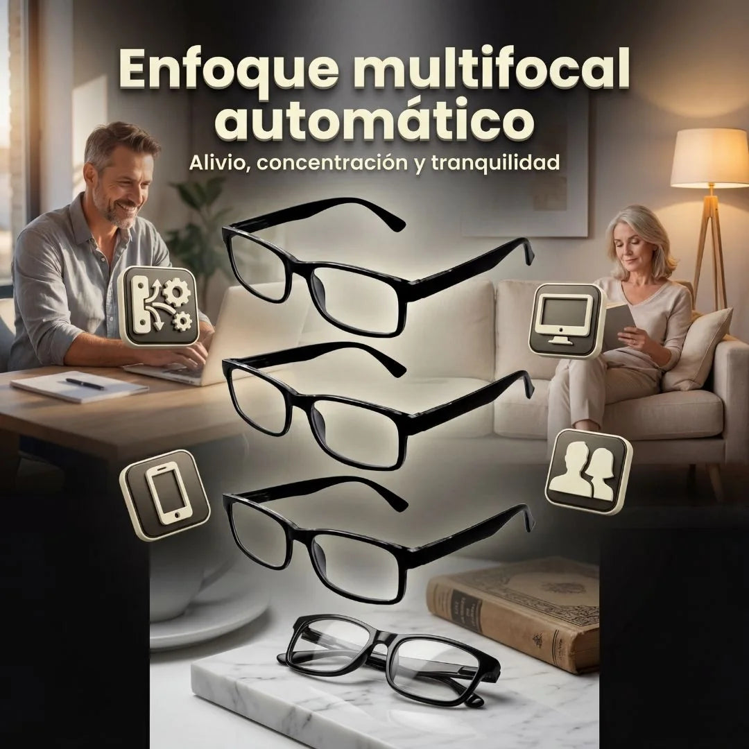PureVision 👓 Gafas de Lectura Multifocales (2x1)