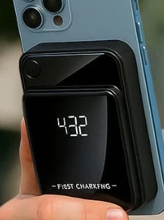 PowerMag — Batería Portátil Magnética con Pantalla LED 🔋