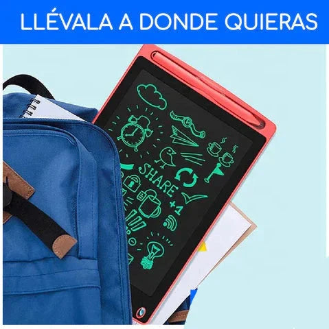 Tablet LCD de Dibujo para Niños 2x1 · Pizarra Mágica