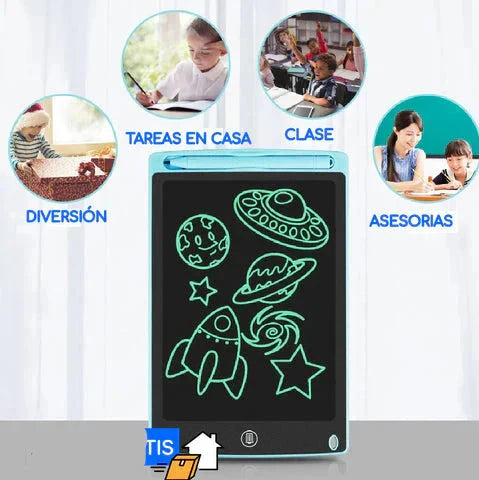 Tablet LCD de Dibujo para Niños 2x1 · Pizarra Mágica
